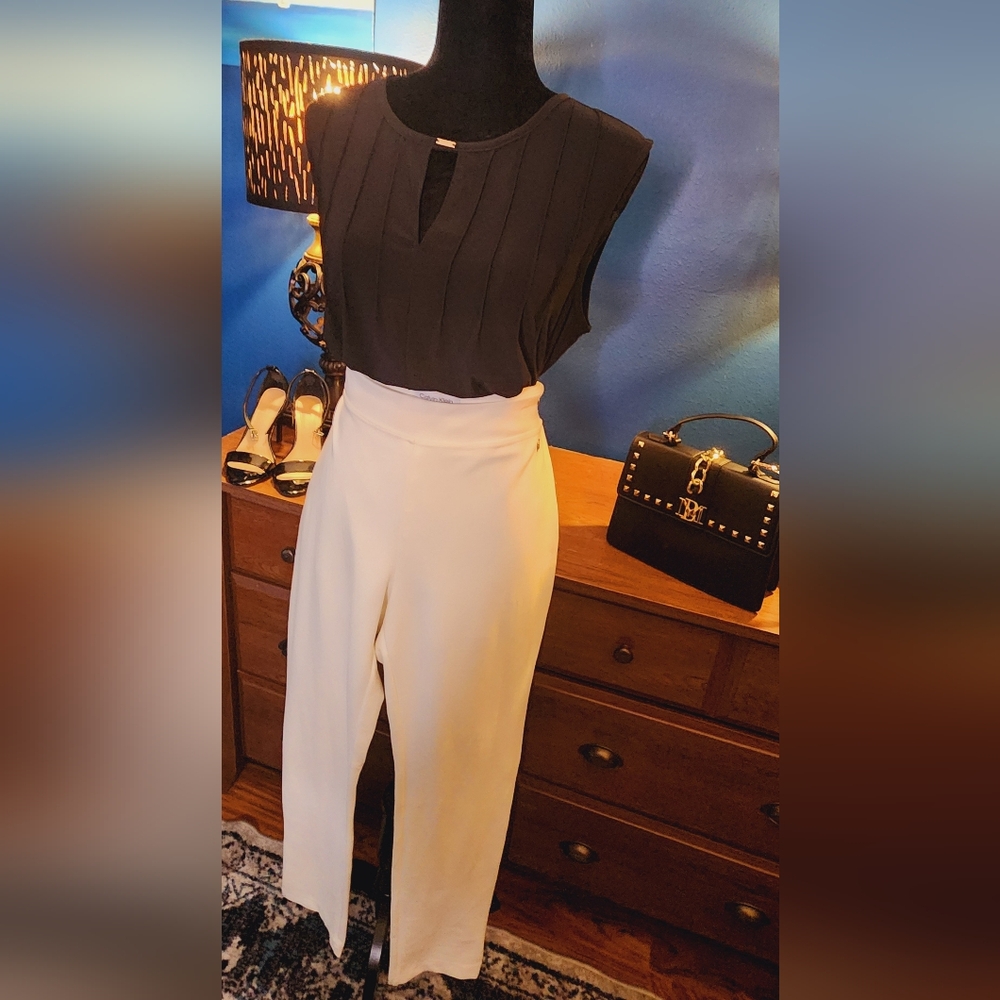 DKNY Sleeveless Knit Blouse Size M - Picture 2 of 12